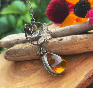 The Summer Honey Bee Necklace