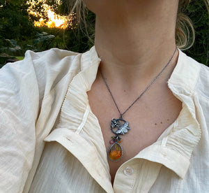 The Summer Honey Bee Necklace