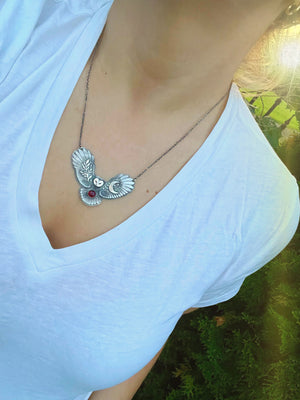 The Summer Owl Necklace