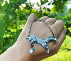 The Jumping Fox Necklace