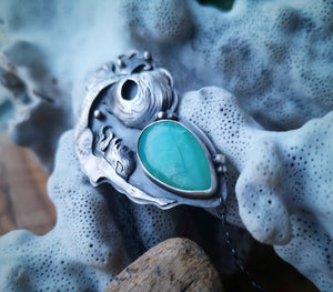 I Angel of the Sea Necklace - Mermaid & Chrysoprase