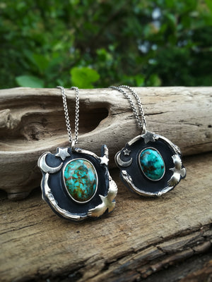RESERVED Whispers Necklace - Sierra Nevada Turquoise