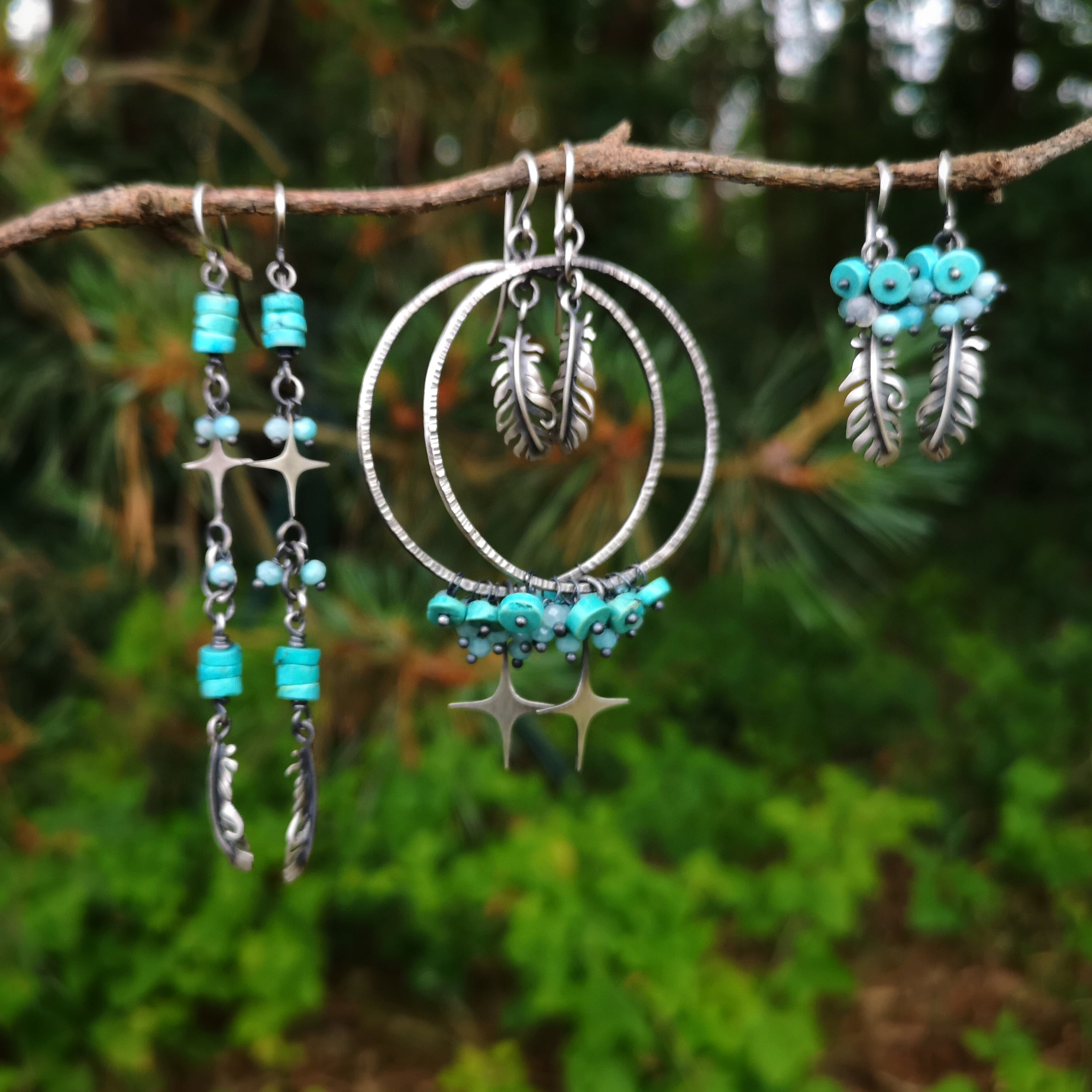 The Wanderlust Earrings ll Hoop