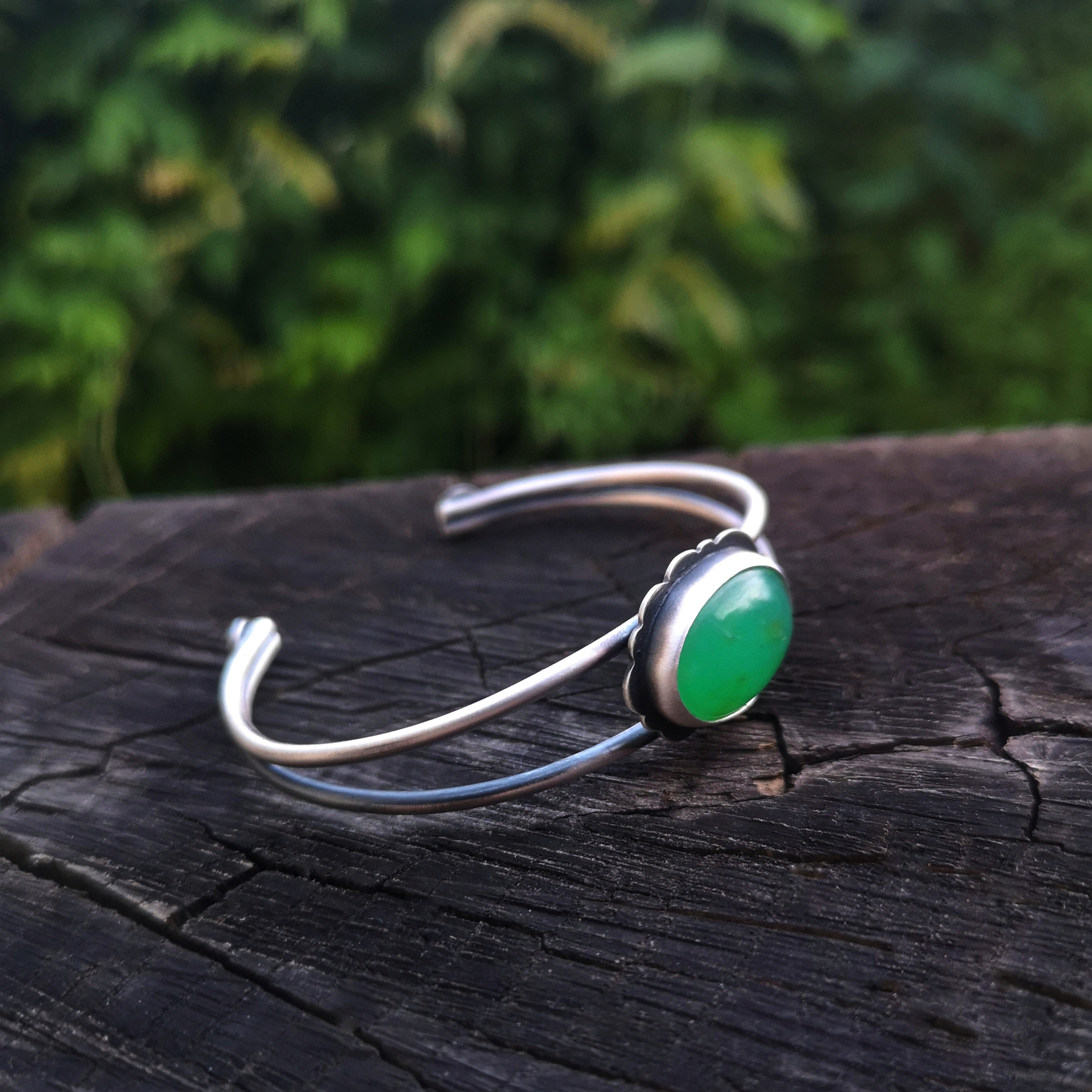 Chrysoprase Cuff l