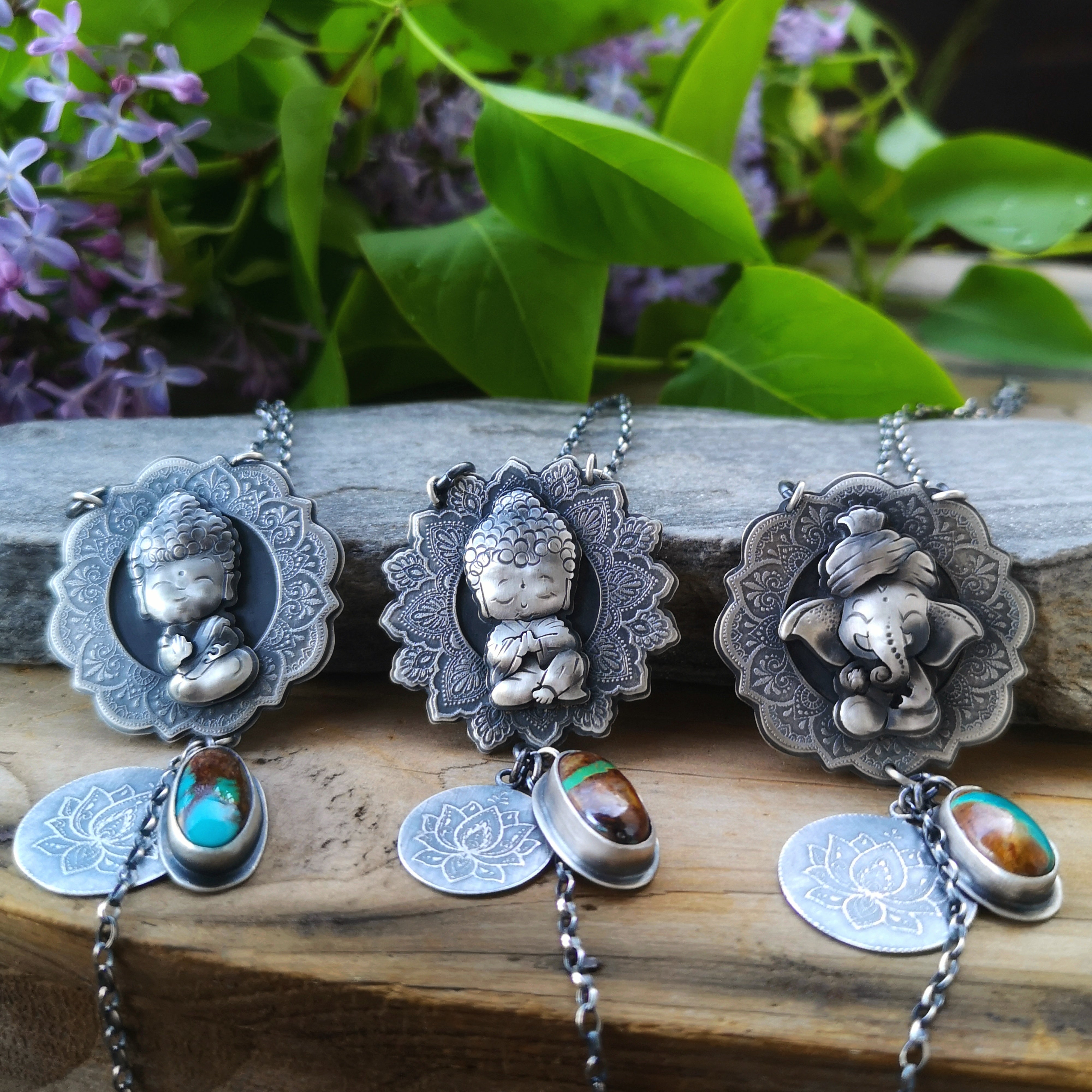 The Baby Buddha Necklace II