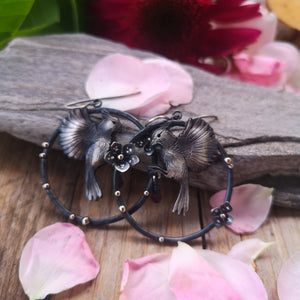 The Spiritual Messenger Hoop Earrings