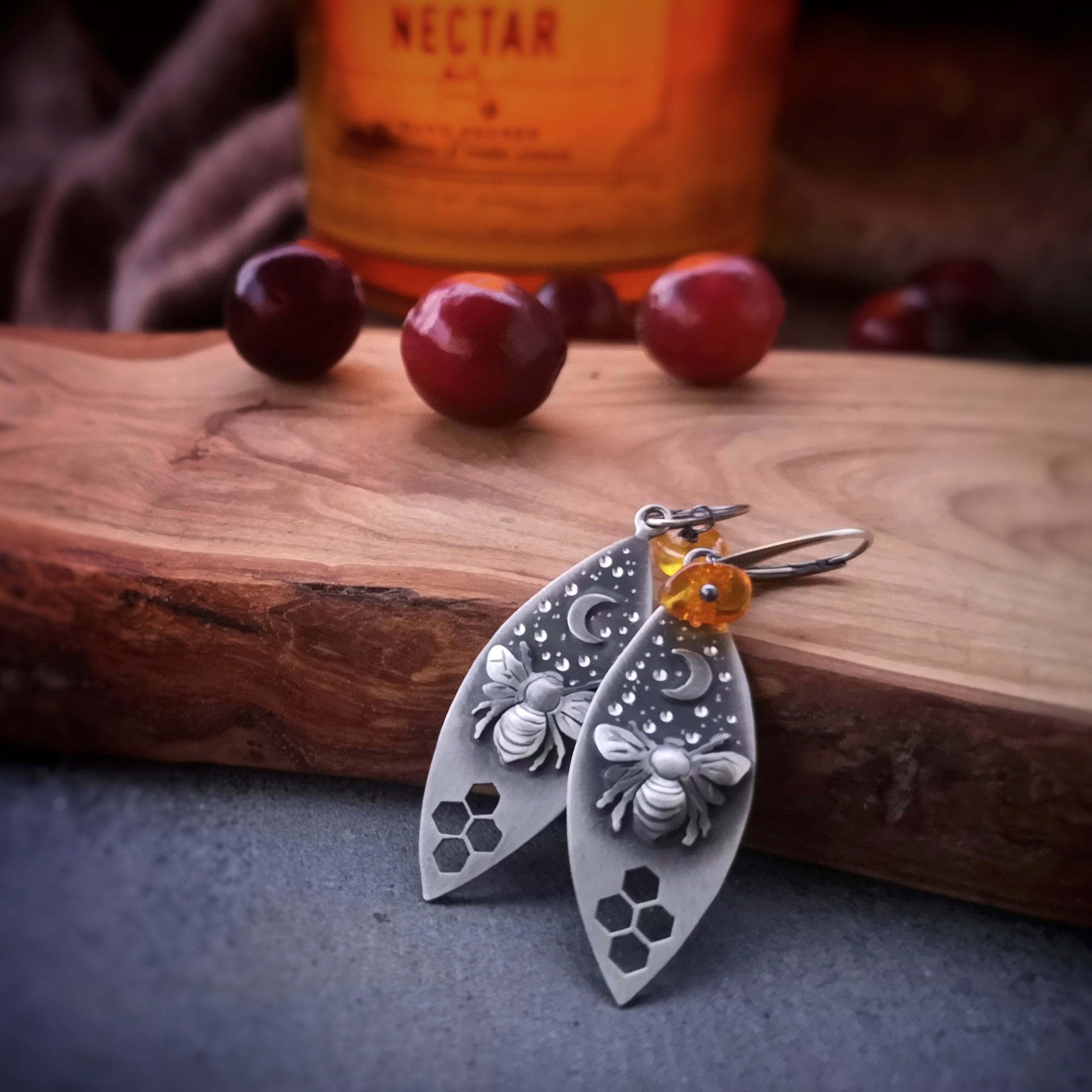 The Honey Bee Totem Earrings