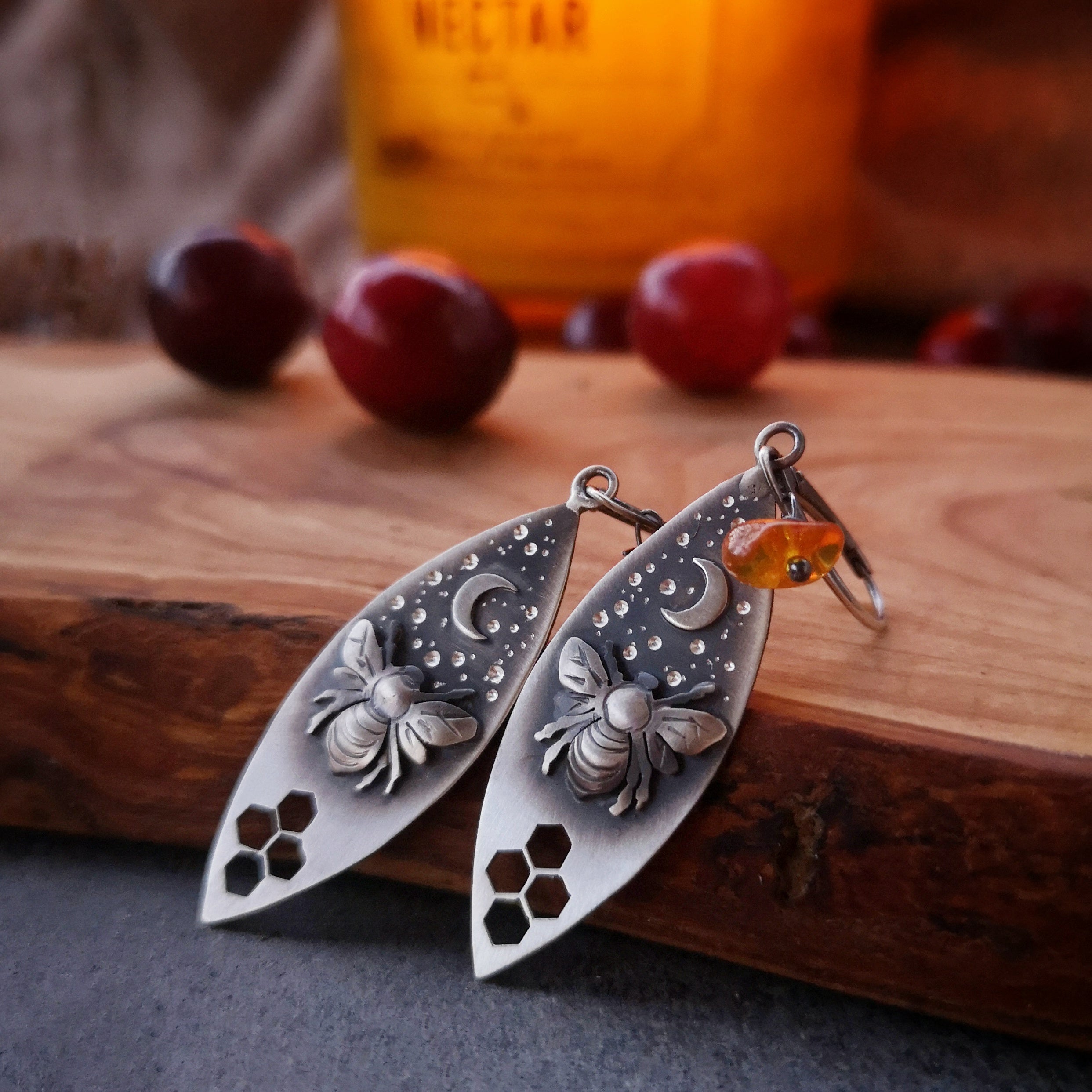 The Honey Bee Totem Earrings