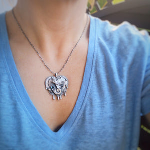 The Seahorse Heart Necklace