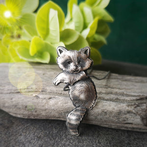 The Baby Raccoon Necklace