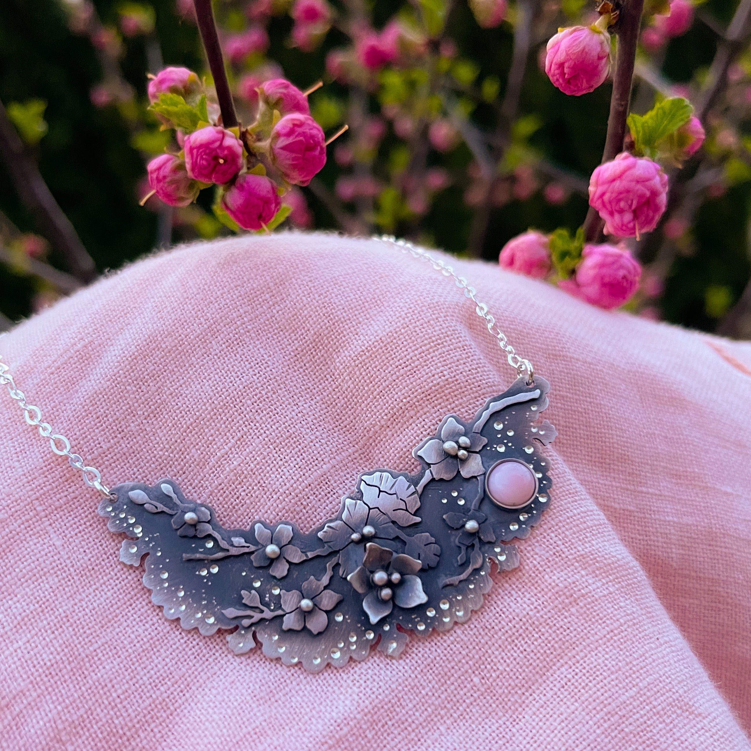 The Sakura Arc Necklace No.2