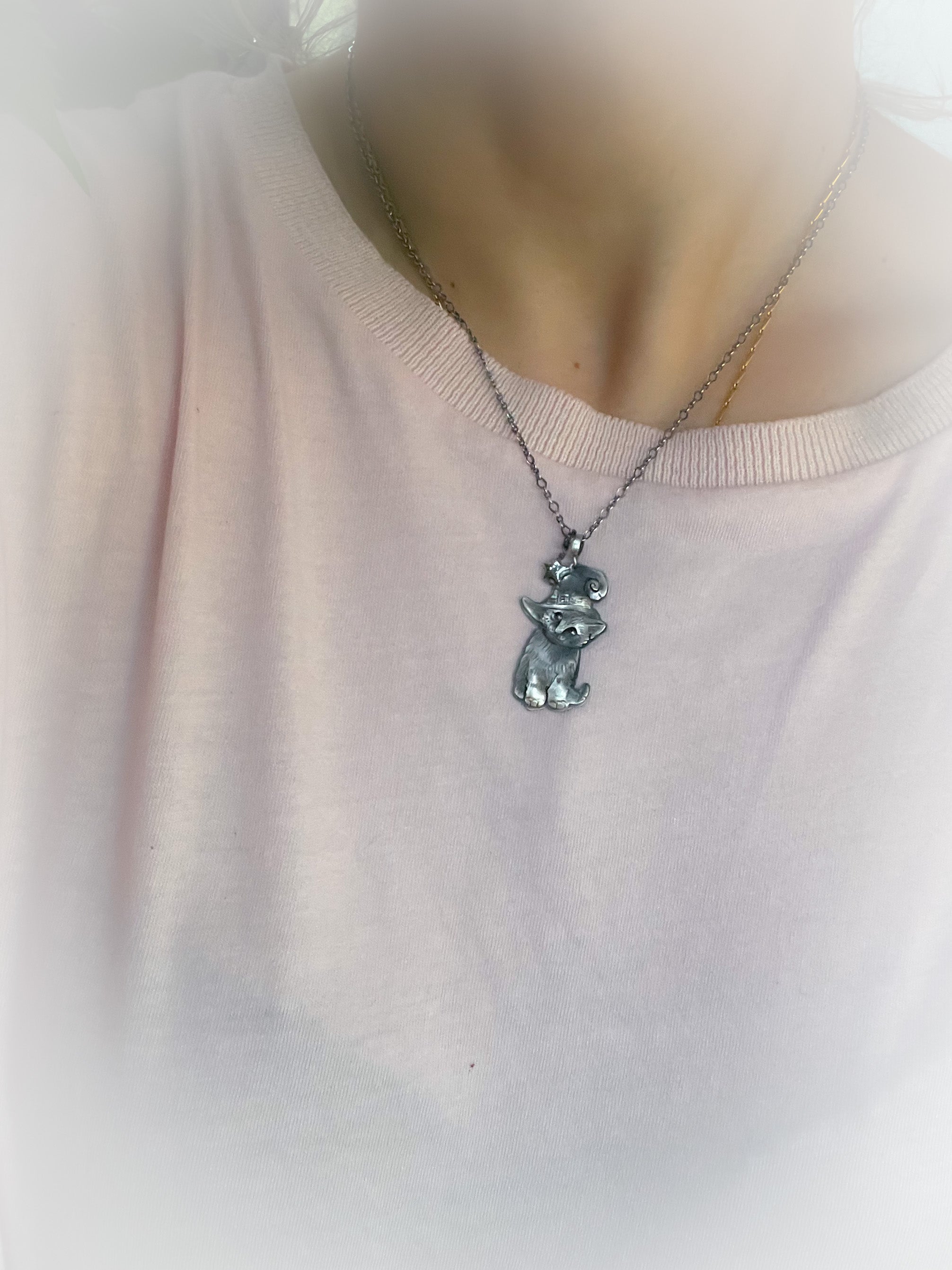 Kitten The Wizard Necklace